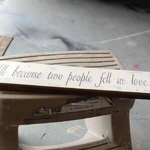 Elegant Cream Wall Art with Romantic Quote